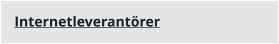 Internetleverantörer