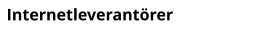 Internetleverantörer
